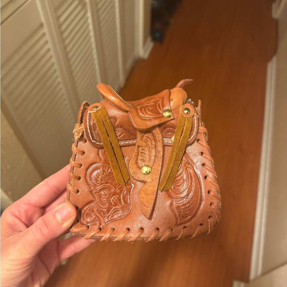 Brown Leather Handcrafted Women's Bag
